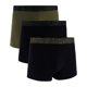 thumbnail image 1 of UNDER ARMOUR Calzoncillos bóxer para hombre, pack de 3 - Performance Cotton Trunks - Solid 3 in, Stretch, Mezcla de algodón Negro/Verde XL (X-Large), 1 of 3