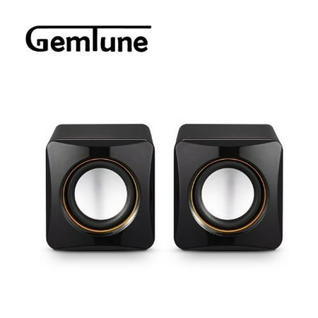 AL-202, High-fidelity USB Acoustics System, Powered by USB, for Laptops and Desktops, Cube Speakers, Gemini Doctor