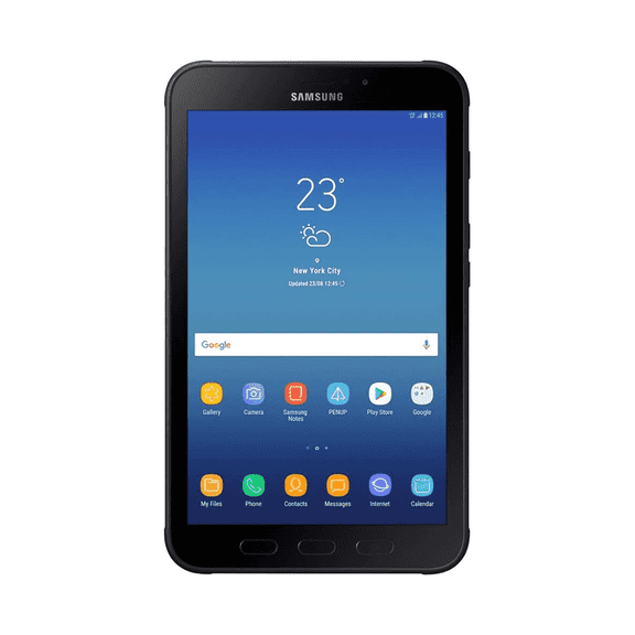 Restored - Samsung Galaxy Tab Active2 SM-T390, Rugged Tablet, 8.0", 32GB, 16GB, MicroSD, Webcam, Wi-Fi, Bluetooth, Android 9