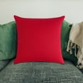 thumbnail image 3 of Flmtop 1PC Waterproof Pillowcases Solid Color Pillow Covers Washable Cushion Cases Zipper Closure Wear Resistant Pillowcase Shell for Patio Furniture, 3 of 10