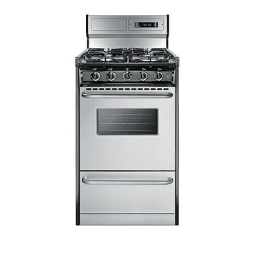 SUMMIT 20" Wide Gas Range, Sealed Burners