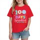 thumbnail image 1 of Camiseta Gráfica de Manga Corta Linda para Niños Camiseta Impresa Suave Transpirable para la Escuela Jugar Verano Diario, 1 of 9