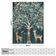 thumbnail image 4 of Orinice Deer  Throw Blanket, Cozy Lightweight Thick Camo Buck Deer Animal Print Blanket - Christmas Birthday Gifts for Women, Men and Kids Bedroom Living Room Couch Sofa Decor 60x80in, 4 of 6