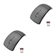 thumbnail image 2 of Sidaley Wireless Folding Mouse Work Replacement Portable PC Travel Gamer Accessory Cordless Portable Desktop External Mice gris 2Conjunto, 2 of 6