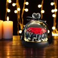 thumbnail image 6 of Preserved Real Rose with LED Light Eternal Flowers Rose Gifts for Mom Grandma Wife On Mothers Day Birthday Valentines Christmas and Thanksgiving.Preserved Roses In Gift Box, 6 of 9