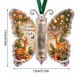 thumbnail image 3 of Christmas Cash Gift Ornament,Acrylic Butterfly Christmas Money Holder for Cash,Funny Hanging Xmas Tree Hanging Decoration for Gift Card, 3 of 7