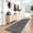 Black, variant on YOUFORTONG 2'x3' Moroccan Washable Entryway Rug, Low Pile Non Slip Rubber Backing Soft Modern Carpet for Hallway Kitchen Bedroom, Geo Grey