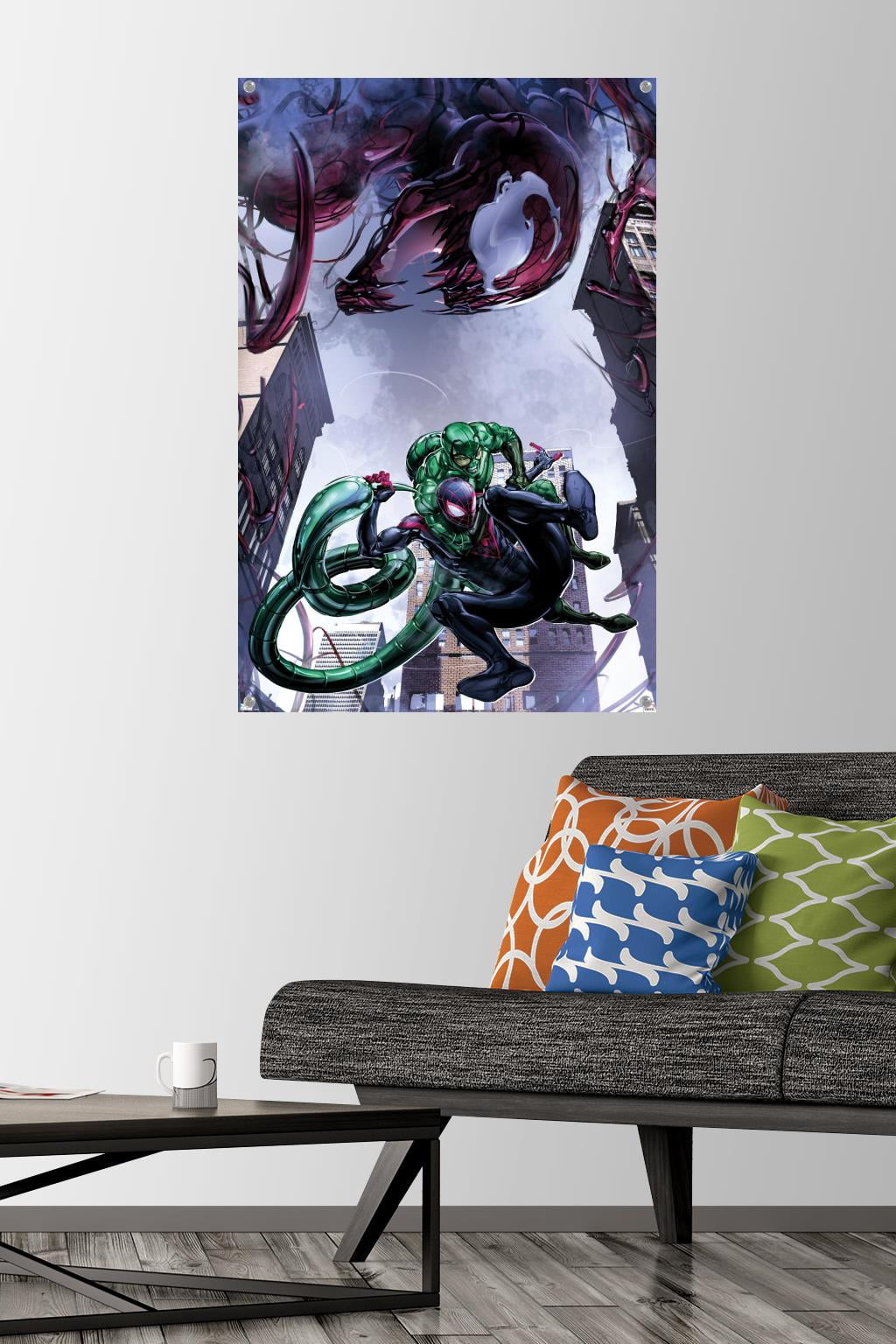 Marvel Comics - Spider-Man, Carnage, Scorpion - Absolute Carnage Miles Morales #1 Wall Poster with Pushpins, 22.375" x 34"