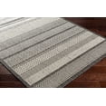 thumbnail image 2 of Hauteloom Hessa Living Room, Bedroom Patio Outdoor Area Rug - Contemporary - Black White, Bone, Dark Gray - 5'3" x 7', 2 of 5