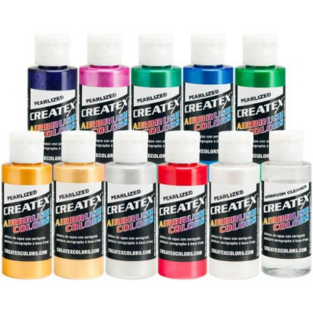 airbrush paint pearlized createx colors