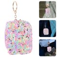 thumbnail image 2 of Monedero llavero pequeño monedero cambio cartera llavero lentejuelas organizador bolsa, 2 of 5