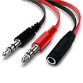 thumbnail image 4 of Injueey Cable auxiliar de Audio de 3,5mm, adaptador de enchufe profesional a Dual, divisor de auriculares para teléfono Electrónica, 4 of 6