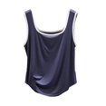 thumbnail image 5 of QUNYINEY Solid Tank Tops Women Casual Sleeveless Camisole Square Neck Tops Loose Summer Soft Tank Tops, 5 of 5