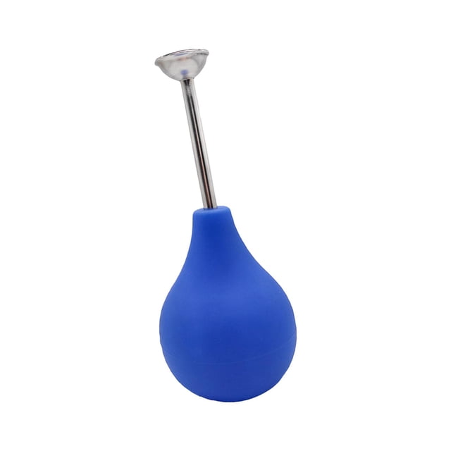 Bola de fieltro húmeda, aspersor Brause, aspersor de agua, distribución uniforme de agua, botella de riego, pulverizador de bombilla para proyectos de Azul
