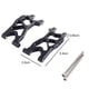 thumbnail image 4 of 2pcs RC Car A-Arms para 1/18 AXIAL JR AX90052 Reemplazos de camiones con errores Negro Zulema RC Car Front Brazos, 4 of 4