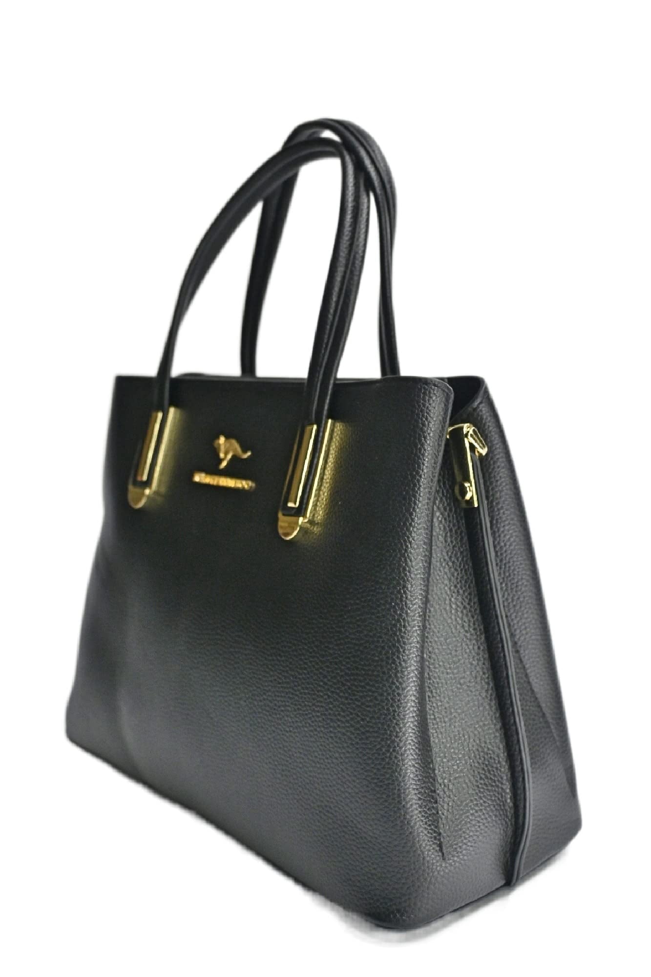 Large Vegan Leather  Crossbody Travel Handbag - Durable Crossbody Shoulder Everyday Bag for Women - Large Multi Pocket Purse Tote Handbag