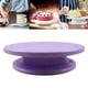thumbnail image 5 of giratorio para tartas, soporte antideslizante para tartas, giratorio para decoración de tartas, de cocina, herramienta para hornear Púrpura Macarena tocadiscos para decorar pasteles, 5 of 7