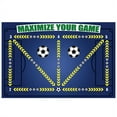 thumbnail image 4 of Birdeem Football Training Mat Football Footstep Training Floor Mat Diatom Mud Indoor Sound Insulation Fitness Mat Sports Control Ball Step Footwork Performnce Mat, 4 of 12