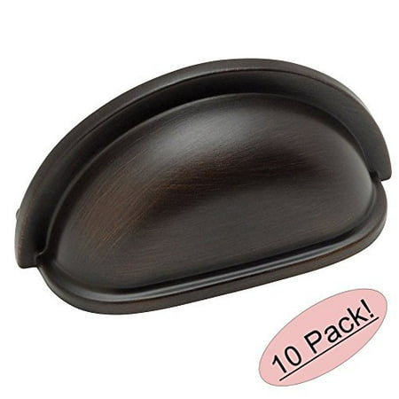 Cosmas 4310ORB Oil Rubbed Bronze Cabinet Hardware Bin Cup Drawer Handle Pull - 3