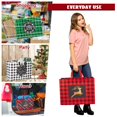 thumbnail image 4 of Bolsas de regalo Fayayuan, 12 unidades, 43 x 32 x 18 cm, reutilizables para Navidad, 4 of 7