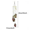 thumbnail image 3 of Wind Chimes Outdoor, Upgrade Metal Wind Chimes Waterproof Wind Bell Light for Home Party Night Garden Patio Decoration, (Evil Eye/Hamsa Hand), 3 of 7