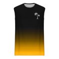 thumbnail image 4 of Hombres Moda Casual sin Mangas Gradación Impresión Suéter Cuello Redondo Tanque Deportivo, 4 of 6