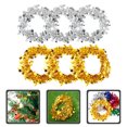thumbnail image 3 of 6Pcs Christmas Tinsel Star Garlands Star String Garlands Sparkly Star Wire Garlands, 3 of 7