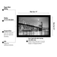 thumbnail image 3 of Americanflat 8.5x14 Black Picture Frame - For Legal Sized Paper, 3 of 7