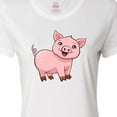thumbnail image 4 of Inktastic Cute Pig Women's T-Shirt, 4 of 5