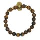 thumbnail image 4 of Pulsera elástica de piedras preciosas para yoga para hombre y mujer. Máscara de oro, 4 of 9