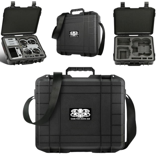Avata 360 Étui, Étui Rigide de Transport Imperméable, Étuis Rigides de Protection avec Doublure en TPE pour Avata 360 Fly More Combo