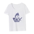 thumbnail image 4 of Camiseta para Mujer Verano Elegante Camisa con Cuello Redondo para Mujer para Playa Camping Senderismo SG, 4 of 7