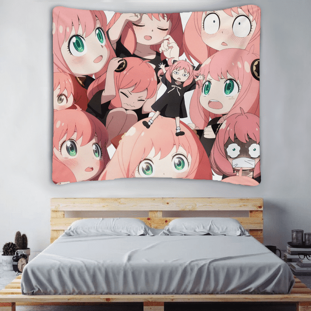 SPY FAMILY Anya Lightweight 3D Background Cloth Kawaii Print Background SPY FAMILY Anya Lightweight 3D Background Cloth Kawaii Print Background