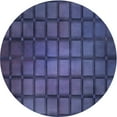 thumbnail image 1 of Ahgly Company Machine Washable Indoor Round Transitional Blue Area Rugs, 5' Round, 1 of 7