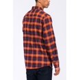 thumbnail image 3 of Flannel Shirts for Men, Long Sleeve Button Down Shirt Lightweight Plaid Brushed Casual, 3 of 4