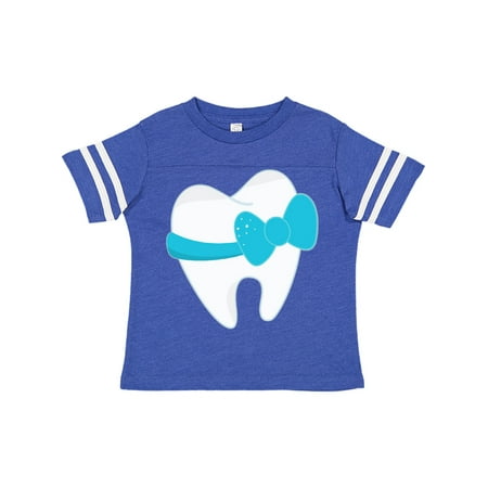 

Inktastic Tooth with a bow Gift Toddler Boy or Toddler Girl T-Shirt