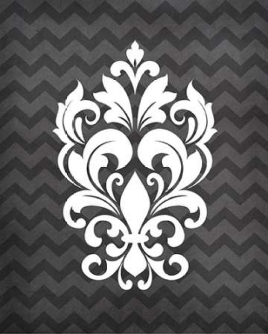 Damask Ii Canvas Ar