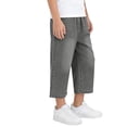 thumbnail image 3 of Fesfesfes Kids Elastic Waist Denim Culottes,Solid Color Summer Five Quarter Pants,Boys and Girls Breathable Casual Children's Wide Leg Cropped Jeans,For Daily Wear Travel Birthday Party, 3 of 6