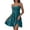 R145-Navy, variant on RMGVDSD Summer Dresses For Women Casual Dress Spaghetti Strap Sleeveless Smocked Mini Dress Solid Color Beach Vacation Flowy A-Line Sundress Cute