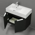thumbnail image 4 of Nameeks Derin-3217-W-C-L Derin 32" Wall Mounted Single Basin Vanity Set - Gloss White /, 4 of 7