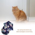 thumbnail image 3 of Ropa estampada para mascotas de verano, camiseta para perros, camisa de playa Floral hawaiana, abrigos para cachorros Tmvgtek Oficina Multiescena Multifunción, 3 of 9
