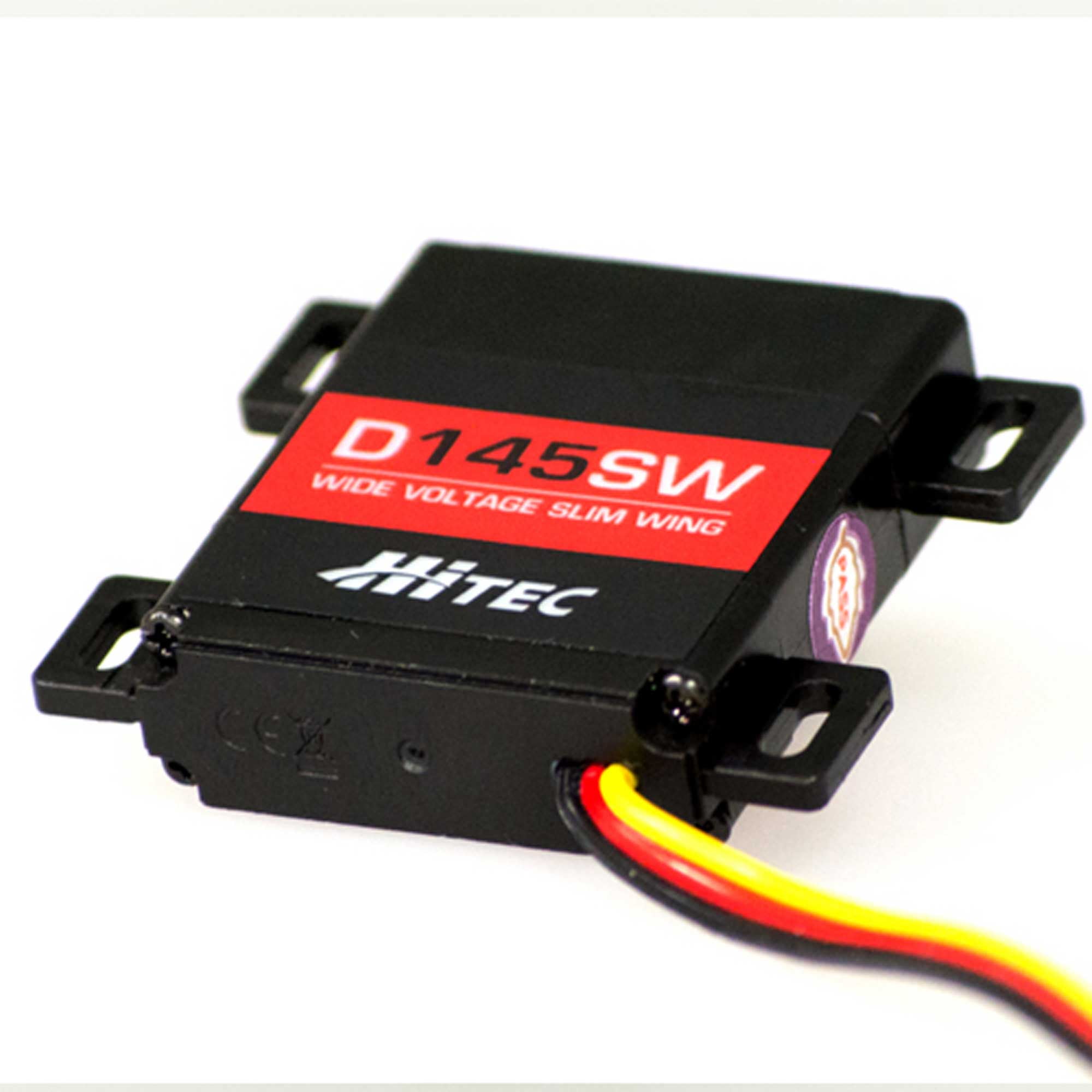 Hitec RCD Inc. D145SW Thin Digital Voltage Steel Gear Slim Wing Servo