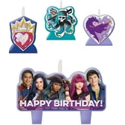 amscan Disney Descendants 2 Birthday Candle Set