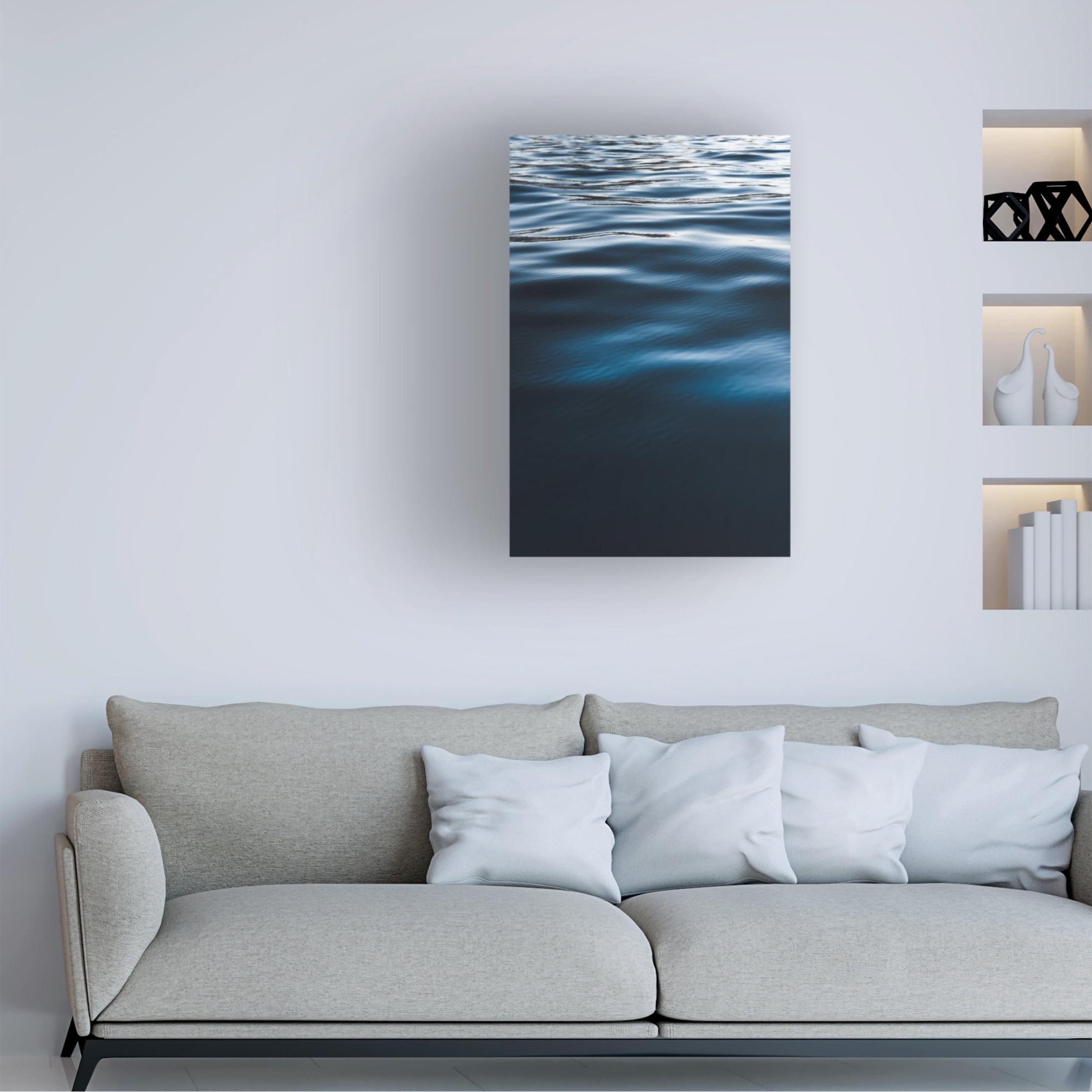 Trademark Fine Art Tim Mossholder Water Textures Canvas Wall Art