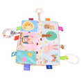 Baby Security Blanket Lovely Color Multipurpose Bright Color
