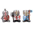 thumbnail image 1 of Pacific Giftware Mini Medieval Times Ren Knights Sculpture Set of 3 Figurines, 1 of 1