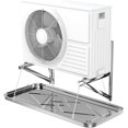 thumbnail image 1 of Stainless Steel Condensate Tray, Condensate Collection and Drainage Kit for Heat Pump, Universal Collector for Mini-Split and Window Air Conditioners,93 * 44cm, 1 of 6