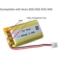 thumbnail image 5 of AOLIKES 3.7v 850mAh Replacement Battery for Sena 50S 30K 20S EVO Motorcycle Bluetooth Headset Helmet Intercom - Plug, 5 of 5