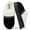 Black(Platform), variant on BERANMEY Slippers for Women Scuff Memory Foam Fuzzy Faux Fur House Slippers Bedroom Non-slip Warm Fluffy Plush Womens Slippers Unisex Slip on Anti-Skid Sole Slides