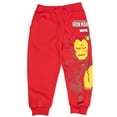 thumbnail image 2 of Marvel Avengers Iron Man Captain America Hulk Little Boys Fleece 3 Pack Pants, 2 of 5